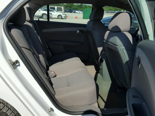 1G1ZG57B99F233837 - 2009 CHEVROLET MALIBU LS თეთრი ფოტო 6