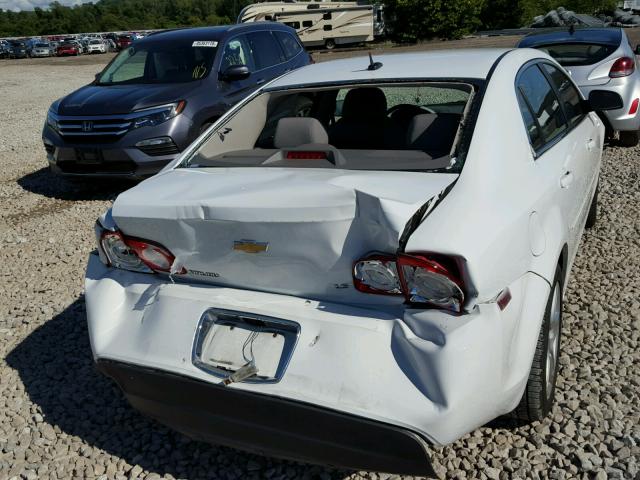 1G1ZG57B99F233837 - 2009 CHEVROLET MALIBU LS თეთრი ფოტო 9