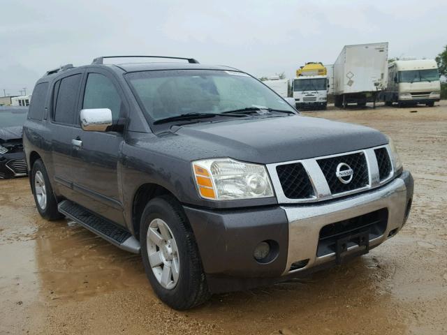 5N1AA08A35N713334 - 2005 NISSAN ARMADA SE CHARCOAL photo 1