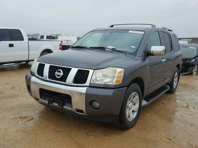 5N1AA08A35N713334 - 2005 NISSAN ARMADA SE CHARCOAL photo 2