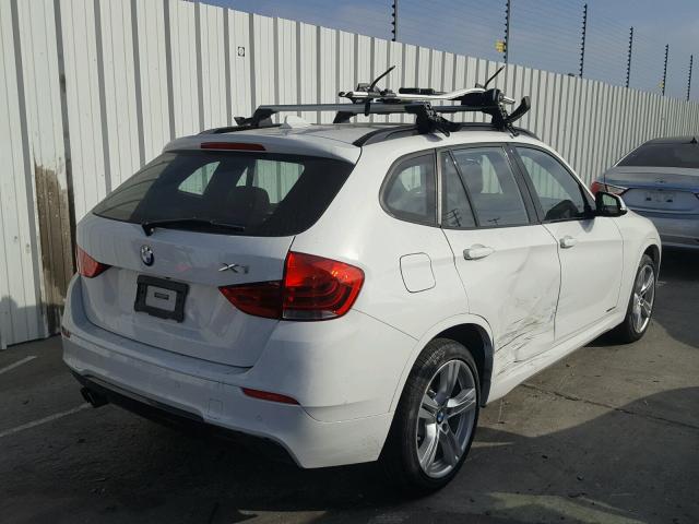 WBAVL1C51EVR94403 - 2014 BMW X1 XDRIVE2 WHITE photo 4