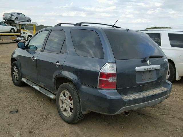 2HNYD18894H522242 - 2004 ACURA MDX TOURIN GRAY photo 3