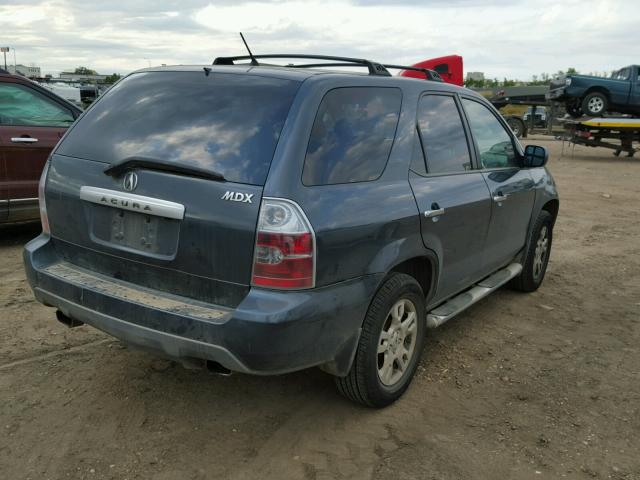 2HNYD18894H522242 - 2004 ACURA MDX TOURIN GRAY photo 4