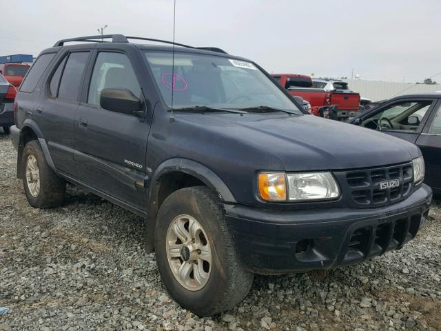 4S2CK58W614324453 - 2001 ISUZU RODEO BLACK photo 1