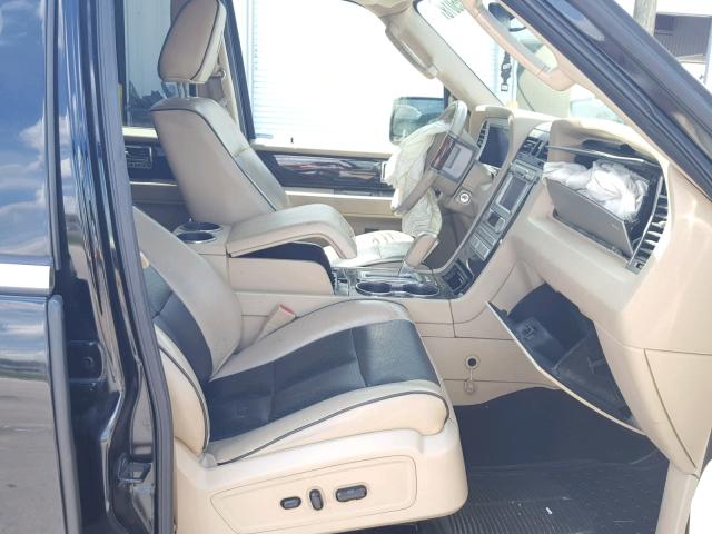 5LMFU27599LJ00517 - 2009 LINCOLN NAVIGATOR Czarny zdjęcie 5