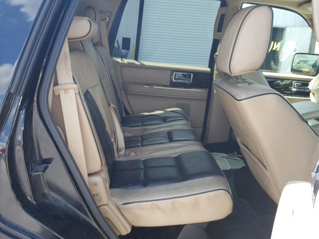 5LMFU27599LJ00517 - 2009 LINCOLN NAVIGATOR Czarny zdjęcie 6