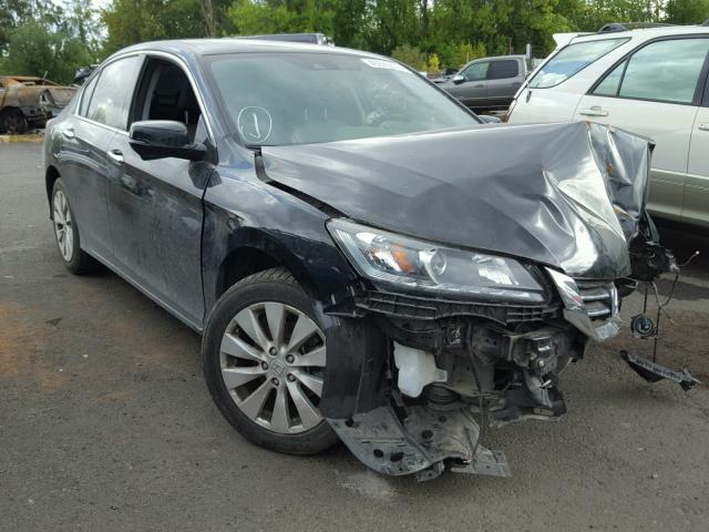 1HGCR3F8XFA021881 - 2015 HONDA ACCORD EXL BLACK photo 1