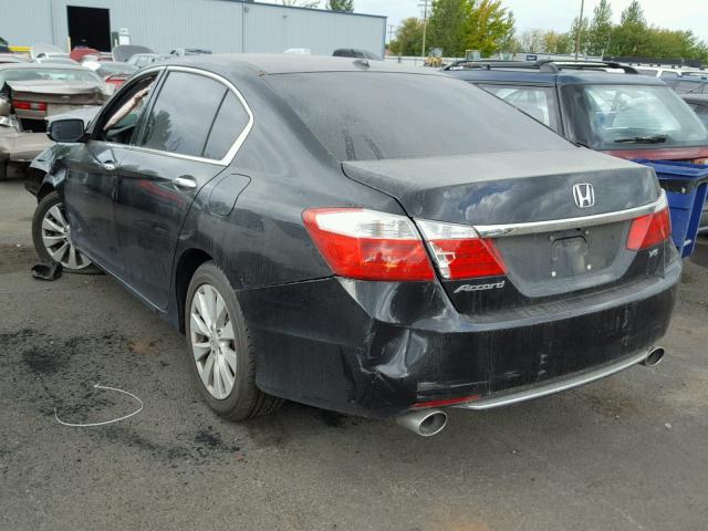 1HGCR3F8XFA021881 - 2015 HONDA ACCORD EXL BLACK photo 3