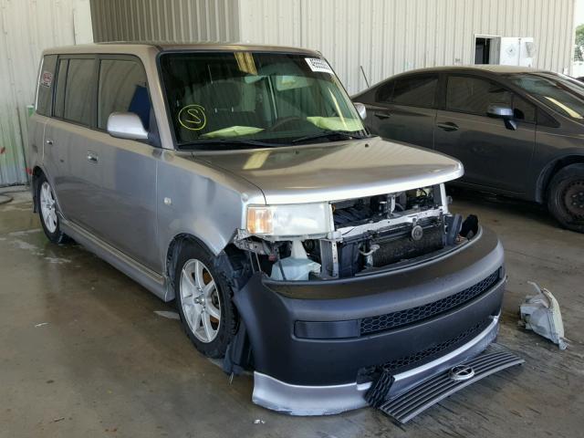 JTLKT334750191380 - 2005 TOYOTA SCION XB Gris foto 1