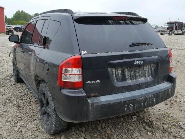 1J8FF47W18D596811 - 2008 JEEP COMPASS SP 黑色 照片 3