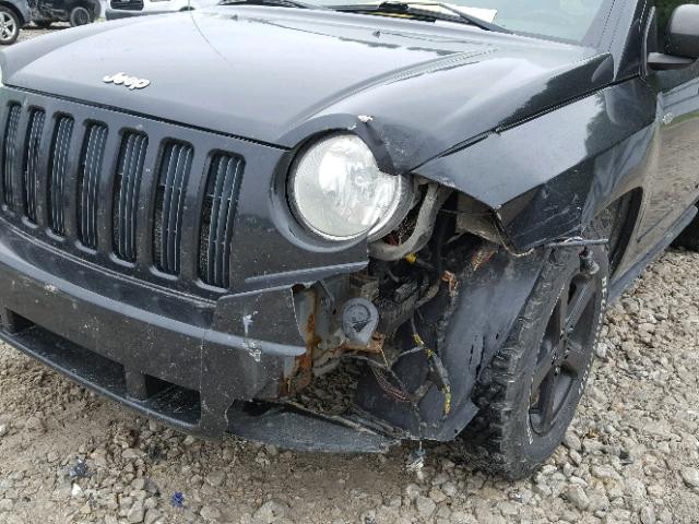 1J8FF47W18D596811 - 2008 JEEP COMPASS SP 黑色 照片 9