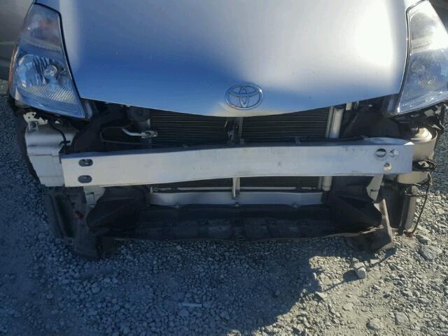 JTDKB20U187784788 - 2008 TOYOTA PRIUS SILVER photo 9