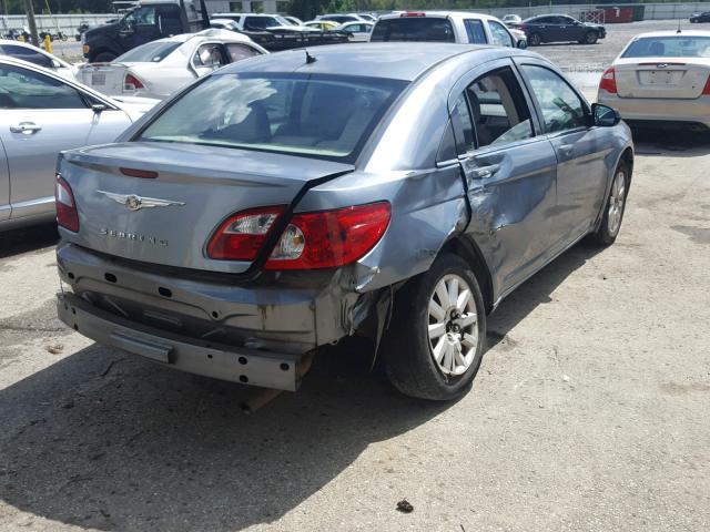 1C3LC46K87N558409 - 2007 CHRYSLER SEBRING GRAY photo 4