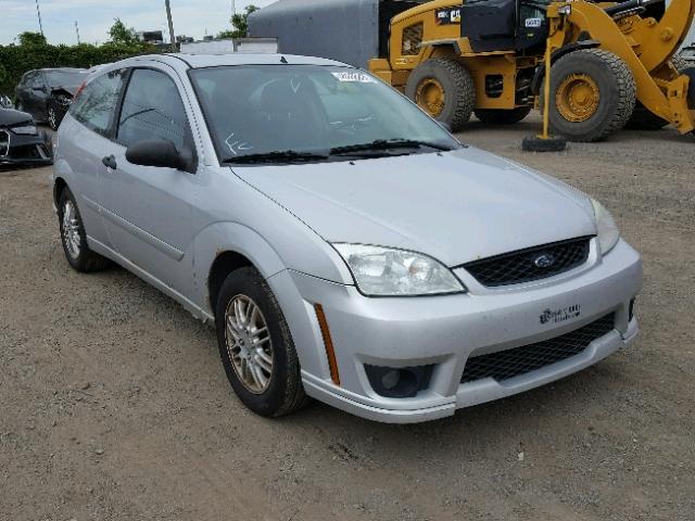 1FAFP31N57W276737 - 2007 FORD FOCUS ZX3 GRAY photo 1