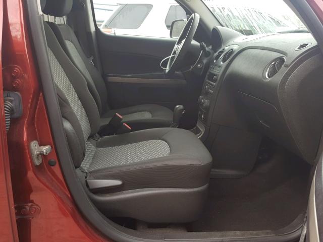 3GNCA13B79S591695 - 2009 CHEVROLET HHR LS ბურგუნდია ფოტო 5