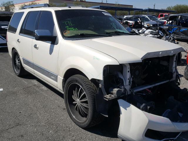5LMFU28577LJ25329 - 2007 LINCOLN NAVIGATOR WHITE photo 1