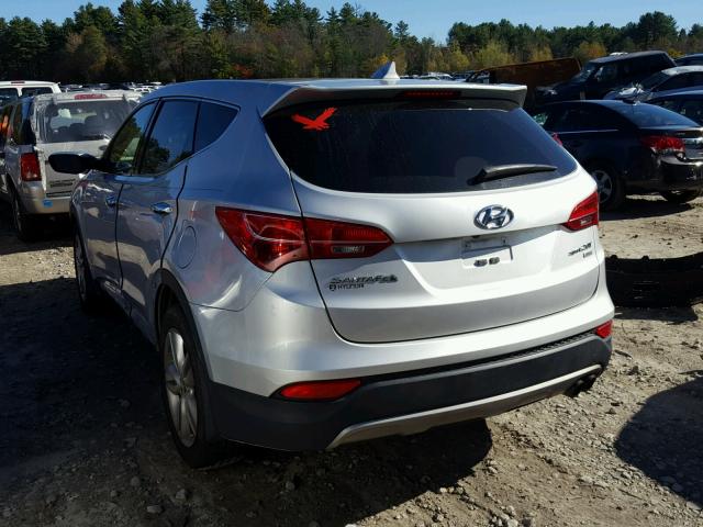 5XYZWDLA3DG049713 - 2013 HYUNDAI SANTA FE S GRAY photo 3