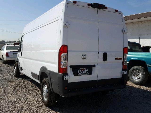 3C6TRVDG5JE139709 - 2018 RAM PROMASTER 白色 照片 3
