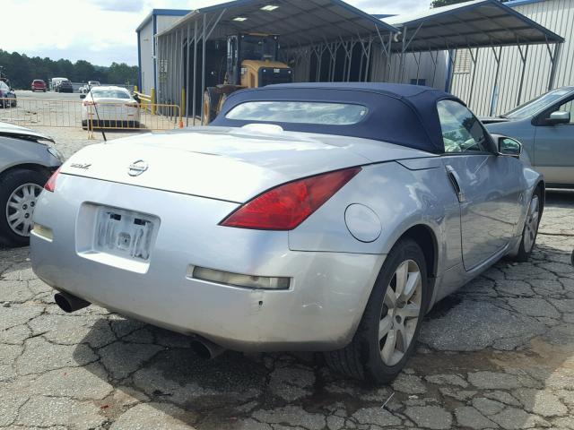 JN1AZ36A65M757032 - 2005 NISSAN 350Z ROADS SILVER photo 4