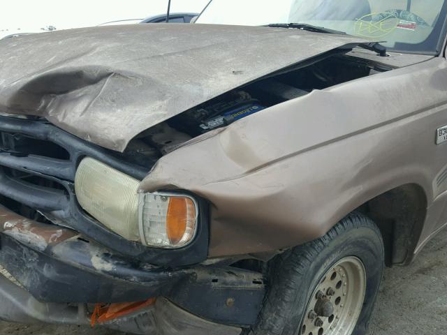 4F4CR16U6RTM57921 - 1994 MAZDA B3000 CAB TAN photo 9