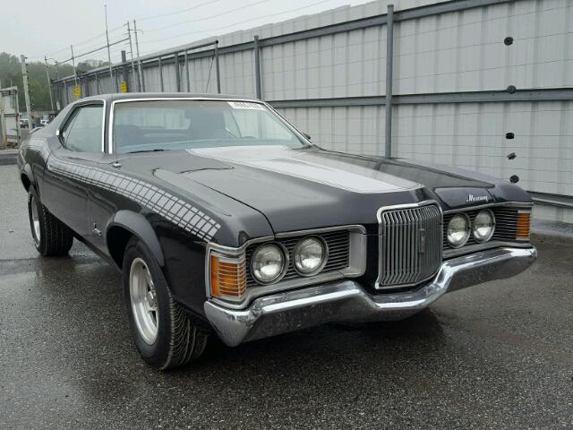 1F91H555655 - 1971 MERCURY COUGAR BLACK photo 1