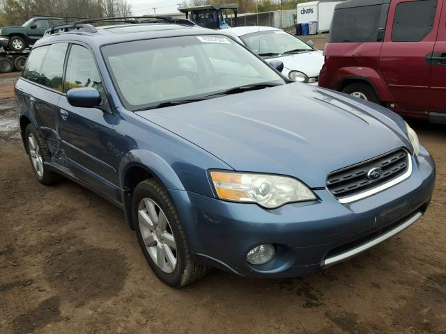 4S4BP62C866362643 - 2006 SUBARU LEGACY OUT BLUE photo 1