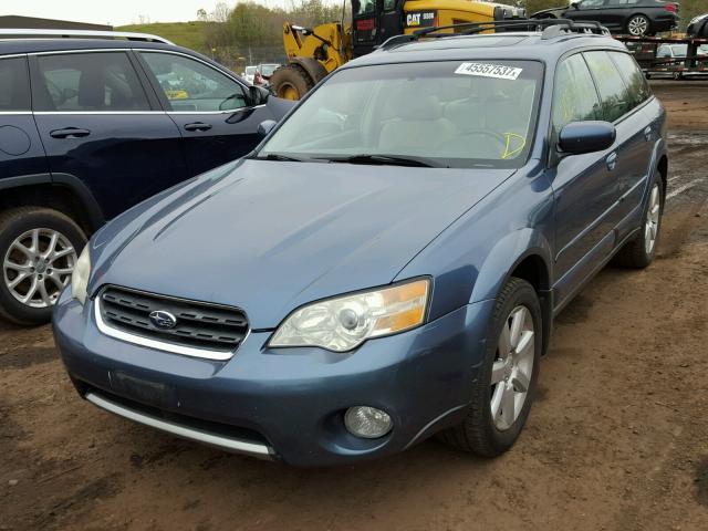 4S4BP62C866362643 - 2006 SUBARU LEGACY OUT BLUE photo 2