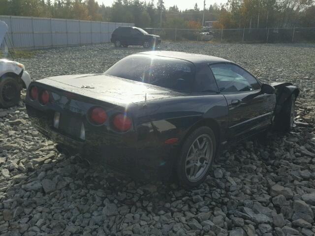 1G1YY12S325125959 - 2002 CHEVROLET CORVETTE Z BLACK photo 4