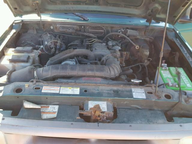 1FTCR10UXTUC28757 - 1996 FORD RANGER GREEN photo 7