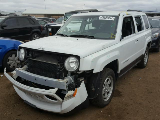 1C4NJRBB7FD151392 - 2015 JEEP PATRIOT SP WHITE photo 2