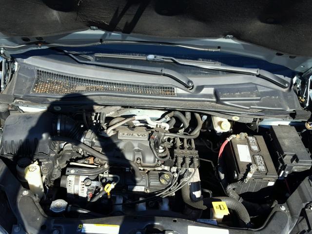 2A8HR54P58R792881 - 2008 CHRYSLER TOWN & COU TURQUOISE photo 7