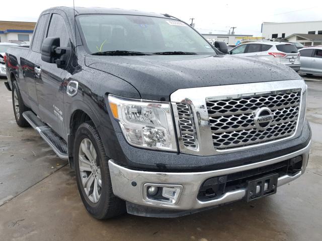 1N6AA1C60HN569286 - 2017 NISSAN TITAN SV BLACK photo 1