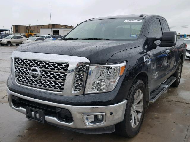 1N6AA1C60HN569286 - 2017 NISSAN TITAN SV BLACK photo 2