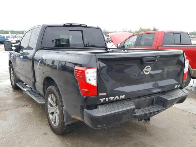 1N6AA1C60HN569286 - 2017 NISSAN TITAN SV BLACK photo 3