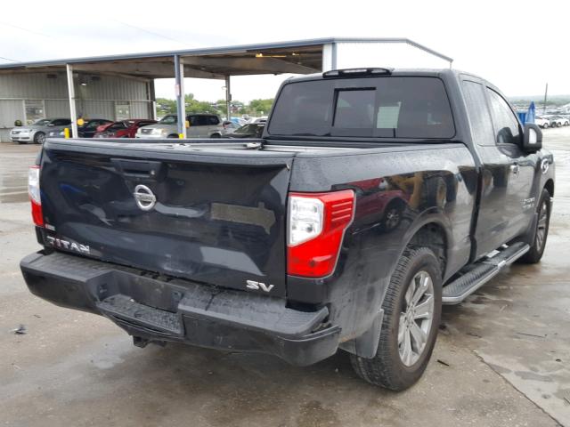 1N6AA1C60HN569286 - 2017 NISSAN TITAN SV BLACK photo 4