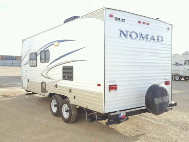 1SE200H21EC000375 - 2014 SKYL NOMAD TWO TONE photo 3