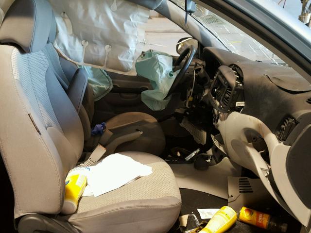 KMHCM3AC2BU188894 - 2011 HYUNDAI ACCENT GL BLUE photo 5