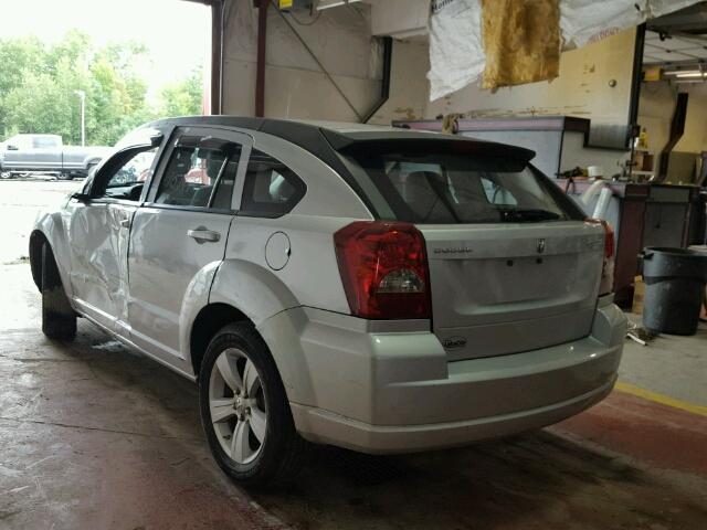 1B3CB3HA4BD104803 - 2011 DODGE CALIBER MA SILVER photo 3