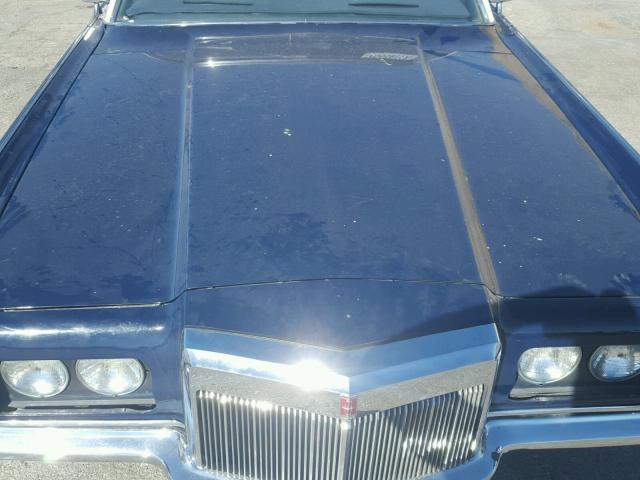 0Y89A843839 - 1970 LINCOLN CONTINENTA BLUE photo 7