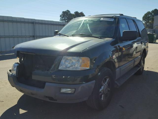 1FMRU15W63LC26699 - 2003 FORD EXPEDITION GREEN photo 2