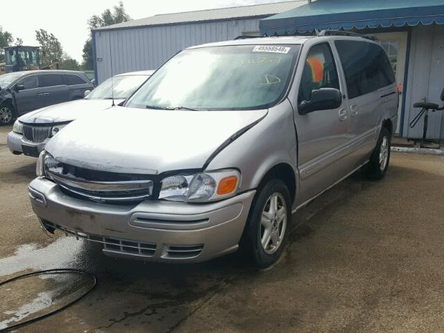 1GNDX13E04D140324 - 2004 CHEVROLET VENTURE LU SILVER photo 2