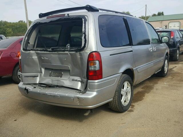 1GNDX13E04D140324 - 2004 CHEVROLET VENTURE LU SILVER photo 4