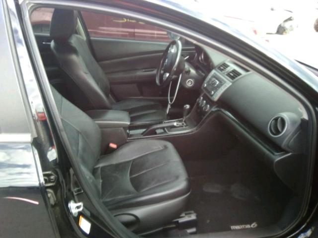 1YVHZ8CB4A5M41780 - 2010 MAZDA 6 S BLACK photo 5