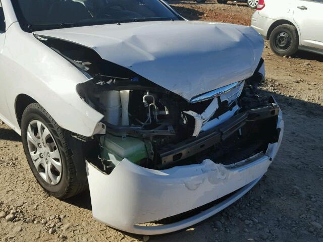 KMHDU4AD9AU066213 - 2010 HYUNDAI ELANTRA BL WHITE photo 9