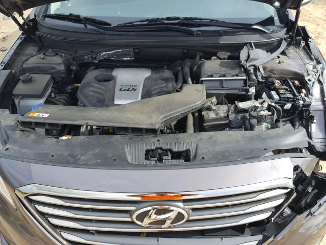 5NPE24AA7GH428398 - 2016 HYUNDAI SONATA ECO BROWN photo 7