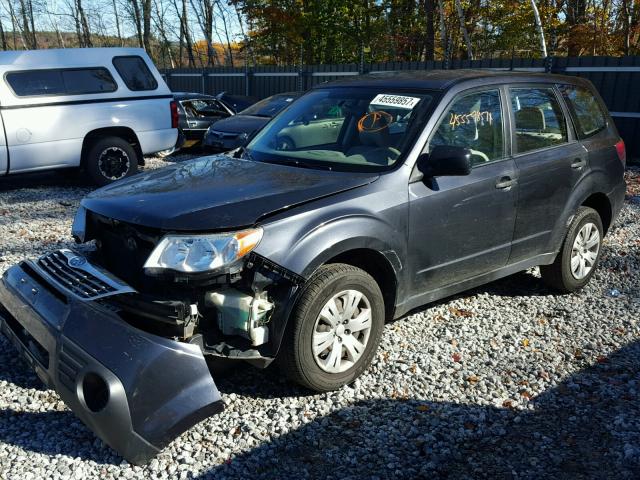 JF2SH6AC7AH711874 - 2010 SUBARU FORESTER 2 BLUE photo 2