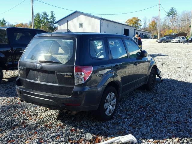 JF2SH6AC7AH711874 - 2010 SUBARU FORESTER 2 BLUE photo 4