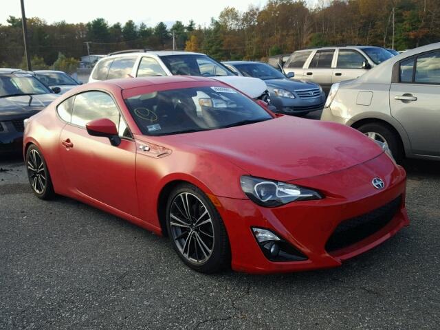 JF1ZNAA11F8713317 - 2015 TOYOTA SCION FR-S RED photo 1