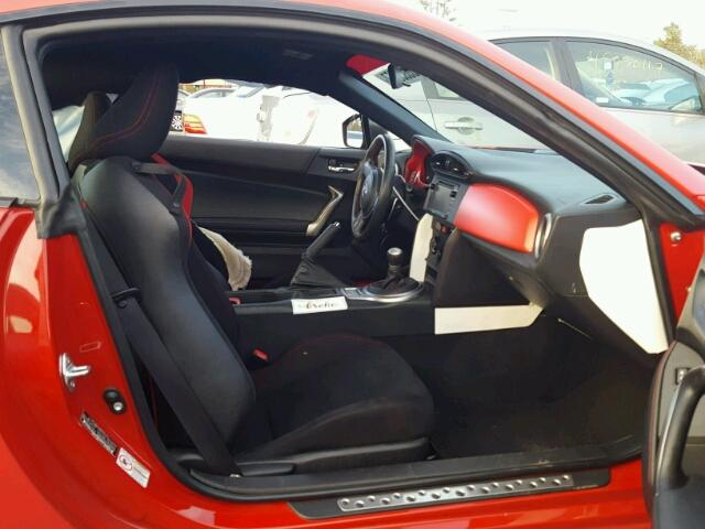 JF1ZNAA11F8713317 - 2015 TOYOTA SCION FR-S წითელი ფოტო 5