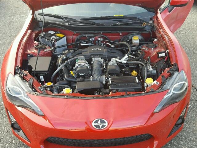 JF1ZNAA11F8713317 - 2015 TOYOTA SCION FR-S წითელი ფოტო 7